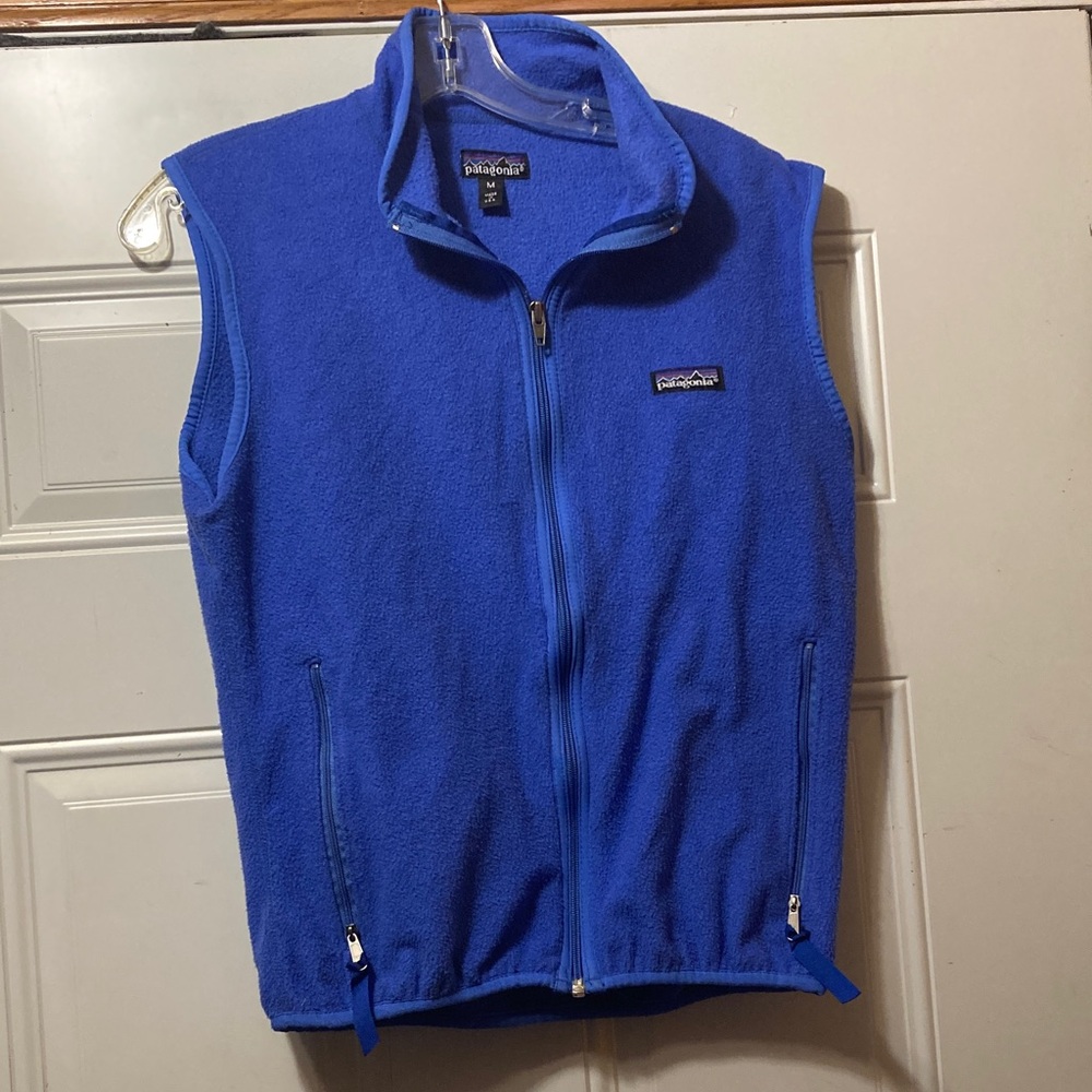 Patagonia Royal Blue Fleece Vest